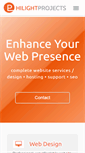 Mobile Screenshot of hilightprojects.com